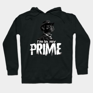 I'm in my Prime, Dog, Western Hoodie